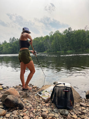 Lakewood Mesh Money Tackle Storage Bags! Holds Lure Wallets, Vaults, utility boxes, and other items from shelf to vehicle to boat compartments. Fill with clothing and/or gear as your options are endless. Mesh allows air circulation for faster drying. Perfect for salt water rinsing of items as well. Made in the USA.