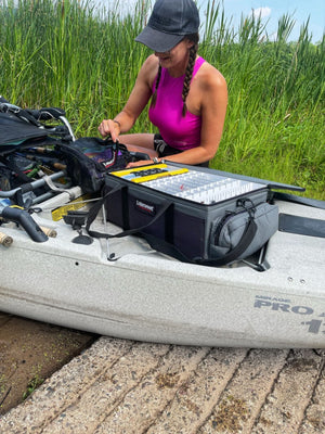 Lakewood Products Tackle Case for Walleye, Bass, Crappie and other species! The ULTIMATE Tackle Box! Removable dividers for hanging lures. Additional hanging storage for swim baits, etc… Storage for plastics and utility boxes. Perfect all around tackle storage solution for boat, shore, or kayak! Made in the USA.