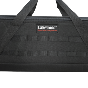 All-in-one complete gun case for your rifle or shotgun! Convenient, top-loading, drop-in design. Extra-thick foam interior keeps gun protected and secure (can be cut to customize fit of gun). TSA Compliant. Molle webbing on front with optional pocket. Made in the USA. Lifetime Warranty.