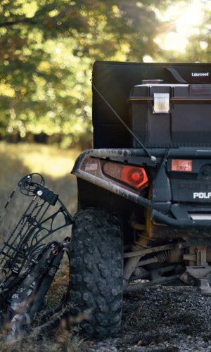 Lakewood Bow Cases offer convenient top-loading, drop-in design. Rectangular shape allows for lots of gear storage. Zippers come together to accommodate a lock D-rings for tie down or additional locking points. Lighter than most double bow cases. Made in the USA. Lifetime Warranty.