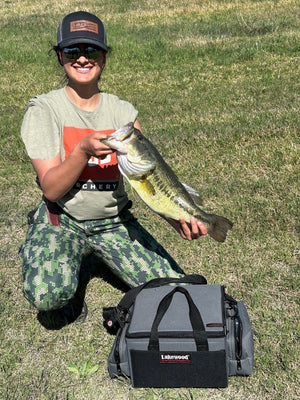 Richardson 112 Snapback Hat with the Lakewood Logo on a Leather Patch