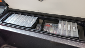 Lakewood Mesh Money Tackle Storage Bags! Holds Lure Wallets, Vaults, utility boxes, and other items from shelf to vehicle to boat compartments. Fill with clothing and/or gear as your options are endless. Mesh allows air circulation for faster drying. Perfect for salt water rinsing of items as well. Made in the USA.