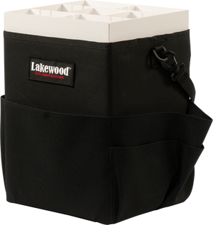 Lakewood Tackle Storage Solution for Musky/Pike goes right over your boat pedestal! Perfect for holding those larger bass swimbaits too! Easy/quick/convenient bait access. Made in the USA. Lifetime Warranty.