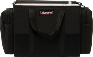 Lakewood Musky Upright Tackle Case for Musky/Pike and those larger baits and bucktails. Also great for those larger swim baits! Floats when loaded! (when fully zipped) Made in the USA. Lifetime Warranty. Perfect fishing tackle storage solution!