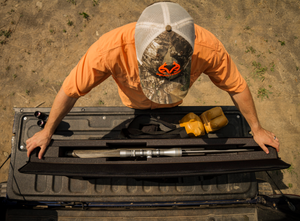 All-in-one complete gun case for your rifle or shotgun! Convenient, top-loading, drop-in design. Extra-thick foam interior keeps gun protected and secure (can be cut to customize fit of gun). TSA Compliant. Molle webbing on front with optional pocket. Made in the USA. Lifetime Warranty.