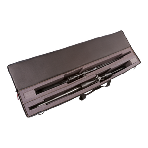 This Double Gun Case from Lakewood Products is an all-in-one complete gun case for your rifle or shotgun! Holds two rifles (scopes attached) securely so they won’t hit each other Convenient, top-loading, drop-in design. TSA Compliant. Significantly lighter than comparable double cases Includes wheels. Made in the USA. Lifetime Warranty.