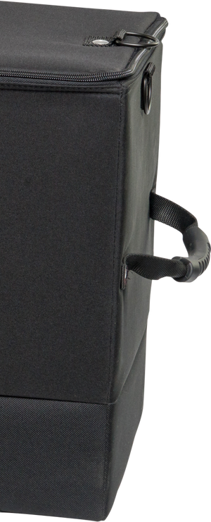 Lakewood Bow Cases offer convenient top-loading, drop-in design. Rectangular shape allows for lots of gear storage. Zippers come together to accommodate a lock D-rings for tie down or additional locking points. Lighter than most double bow cases. Made in the USA. Lifetime Warranty.