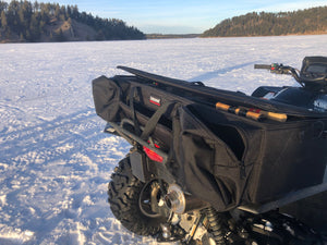 Lakewood brings you the Ultimate Ice Rod Case! Designed to hold all your gear while protecting your rods and reels. Will accommodate rods up to 44" in length. Perfect for the back of your ATV/UTV or snowmobile. Customizable foam and lots of storage. Made in the USA. Lifetime Warranty.