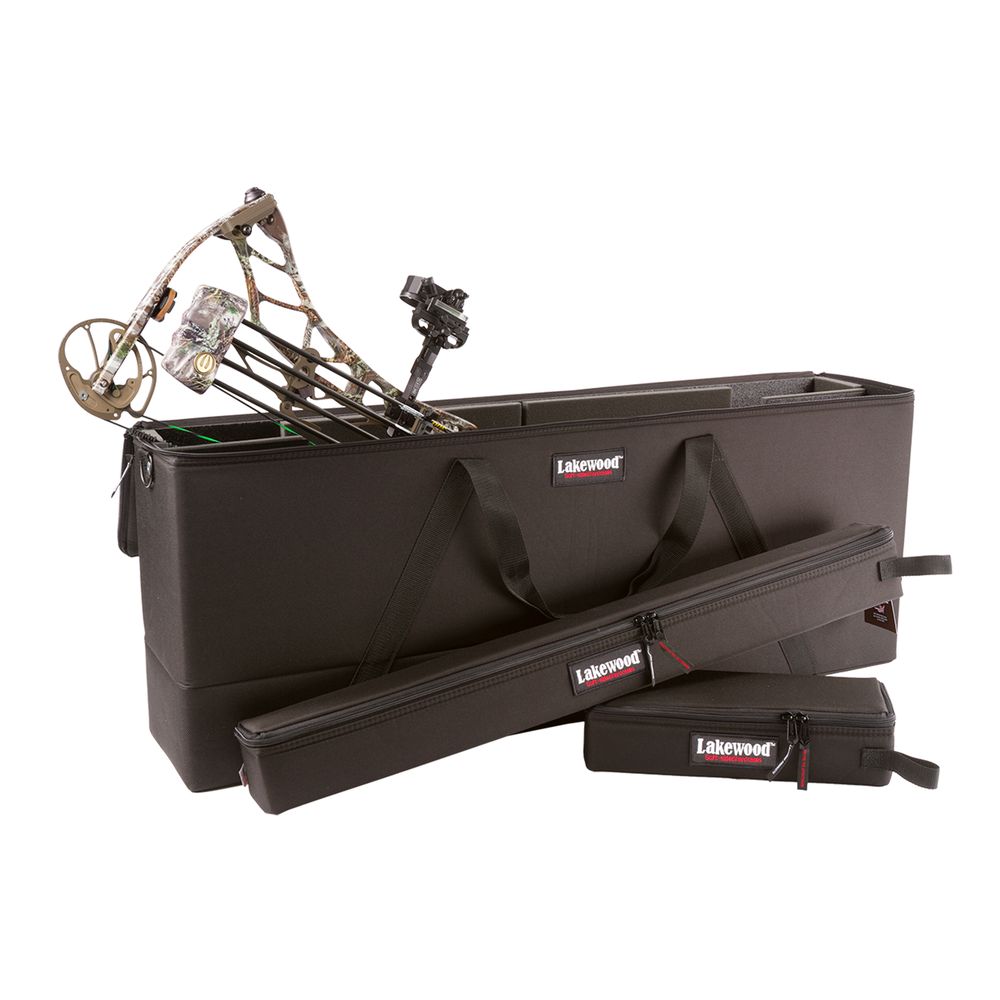 Single 45" Bow Case COMBO - front view