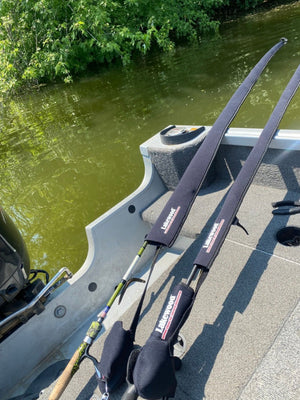 The Guardian is a great way to avoid a mess in your rod locker, boat, or vehicle, while protecting your fishing rod from nicks and scratches as well as covering your expensive reels. Durable neoprene protects your investment Reel stays covered against dust and UV rays to help keep them looking brand new all while allowing everything to breathe Easily secures and adjusts with Velco® Made in the USA