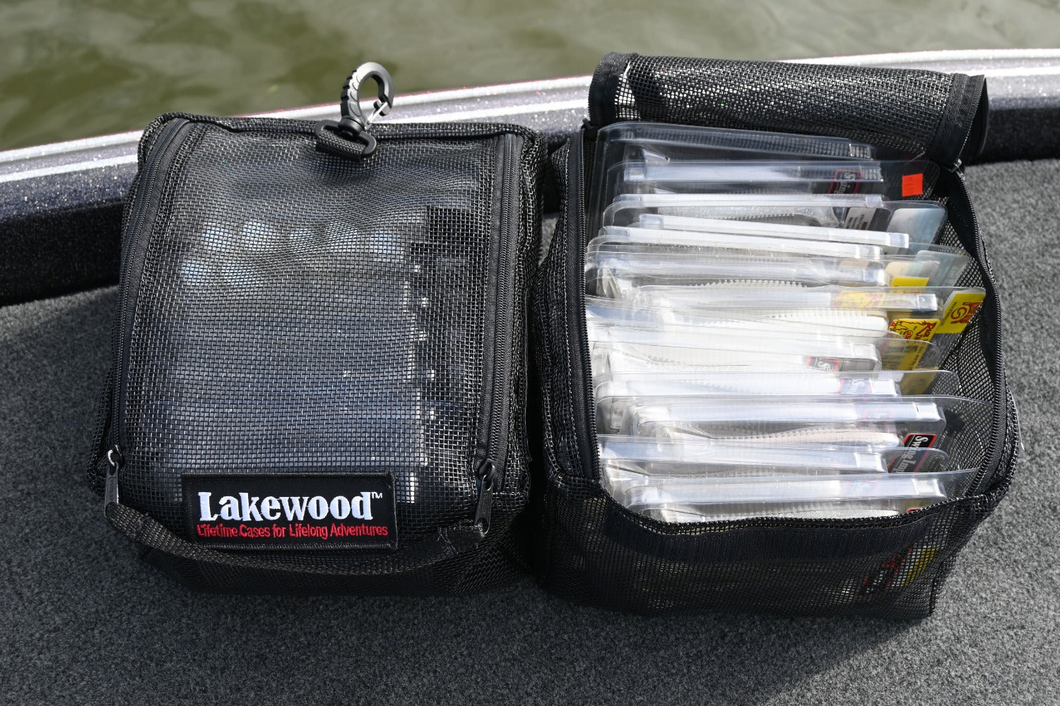 Billfold - Mesh Zippered Storage Solution for fishing plastics Billfold - Mesh Zippered Storage Solution for fishing plastics