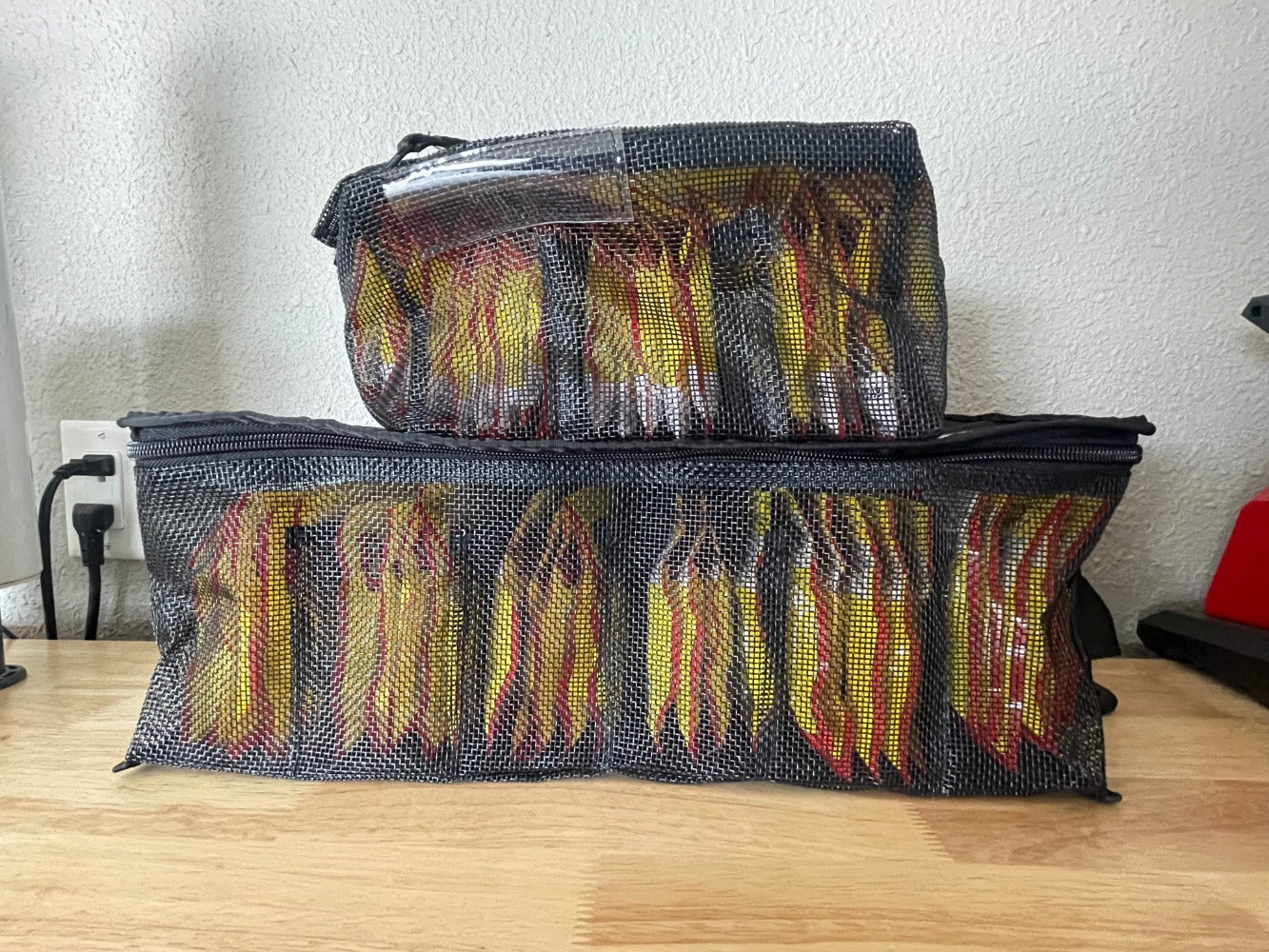 Billfold - Mesh Zippered Storage Solution for fishing plastics - Lakewood Products Billfold - Mesh Zippered Storage Solution for fishing plastics - Lakewood Products