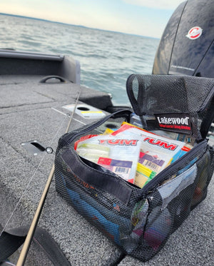 Keep all your baits, no matter the packaging, perfectly organized. Will hold baits that come in clam shell packaging. Perfect storage for those fishing plastics! Available in two sizes for your needs!