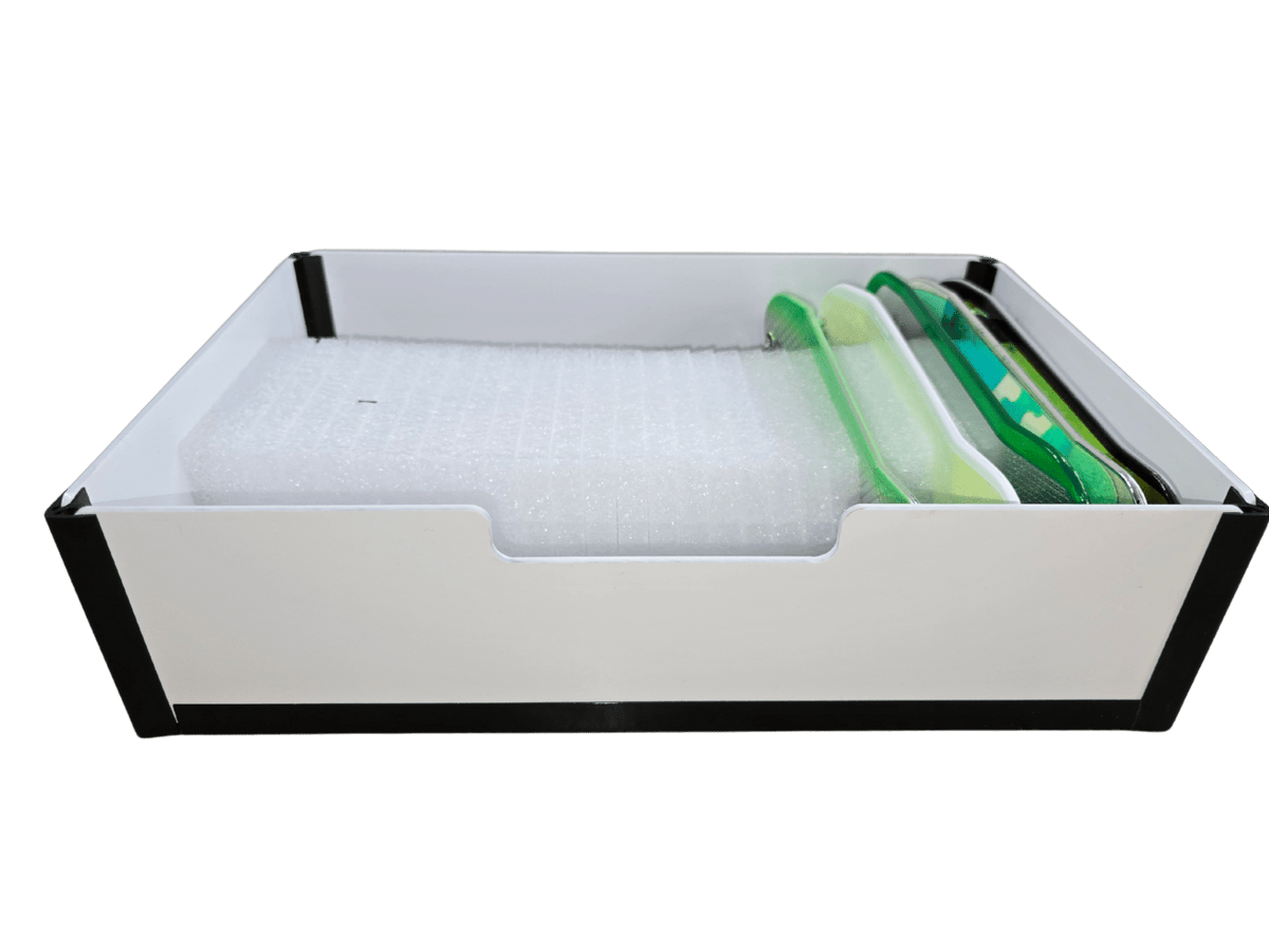 Magnum Top Shelf Accessories - Flasher Drawer comes with foam to store up to 25 standard flashers