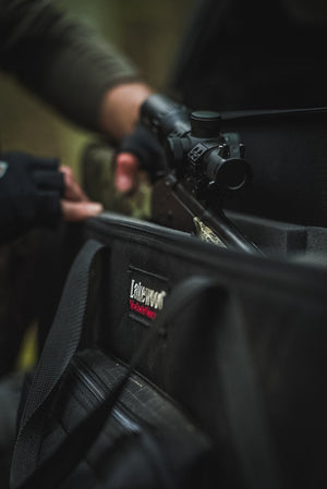 All-in-one complete gun case for your rifle or shotgun! Convenient, top-loading, drop-in design. Extra-thick foam interior keeps gun protected and secure (can be cut to customize fit of gun). TSA Compliant. Made in the USA. Lifetime Warranty.