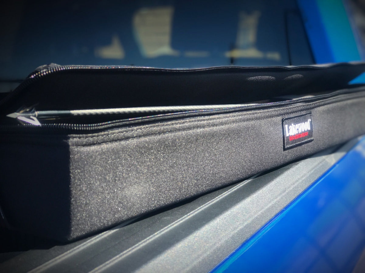 The Lakewood Products Arrow Case is designed to fit into arrow storage compartment of our bow cases or can be used individually to protect your arrows. Holds up to 18 arrows in internal foam compartments. Allows you to leave broadheads attached. Made in the USA. Lifetime Warranty.