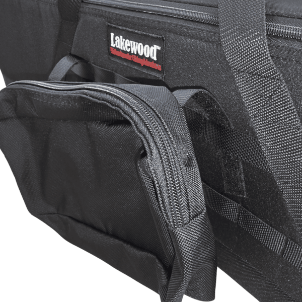 All-in-one complete gun case for your rifle or shotgun! Convenient, top-loading, drop-in design. Extra-thick foam interior keeps gun protected and secure (can be cut to customize fit of gun). TSA Compliant. Molle webbing on front with optional pocket. Made in the USA. Lifetime Warranty.