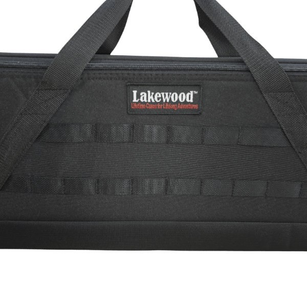 All-in-one complete gun case for your rifle or shotgun! Convenient, top-loading, drop-in design. Extra-thick foam interior keeps gun protected and secure (can be cut to customize fit of gun). TSA Compliant. Molle webbing on front with optional pocket. Made in the USA. Lifetime Warranty.
