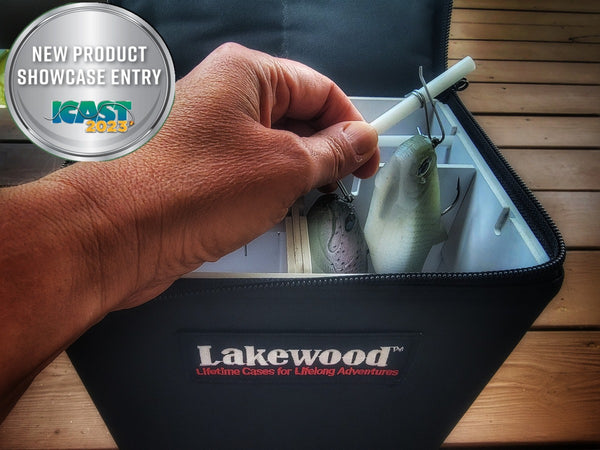  Lakewood Fishing Swim Bait Hanger Tackle Box with Hook Slots :  Sports & Outdoors