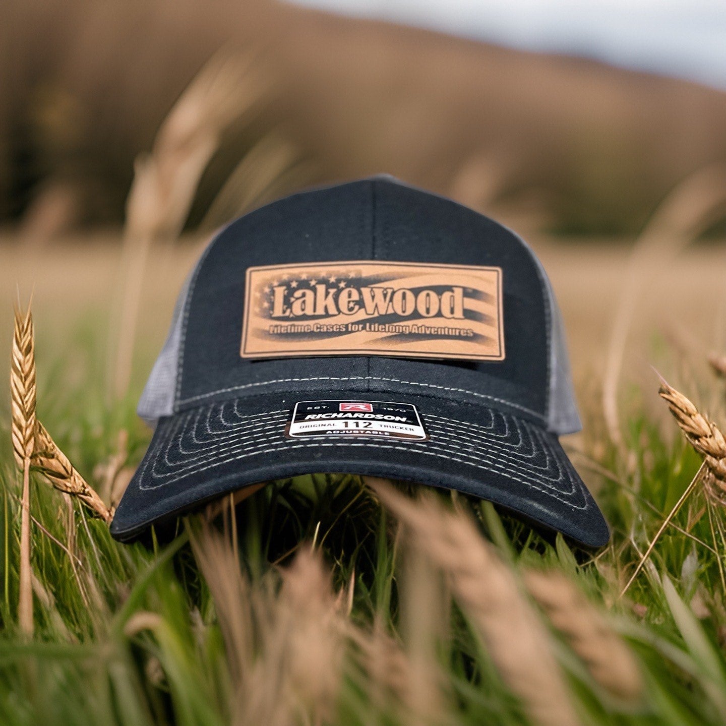 Lakewood Leather Patch Hat