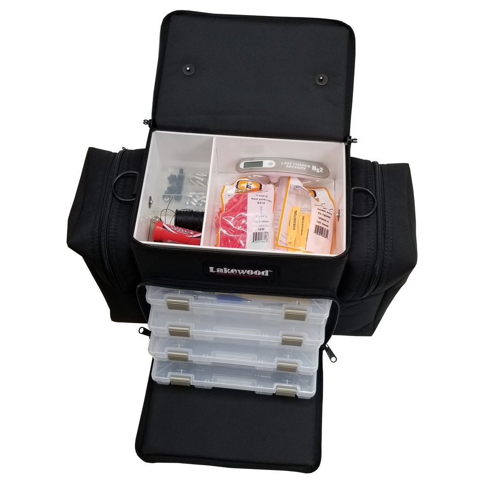 Centershot Archery Tool Kit Case - open interior view