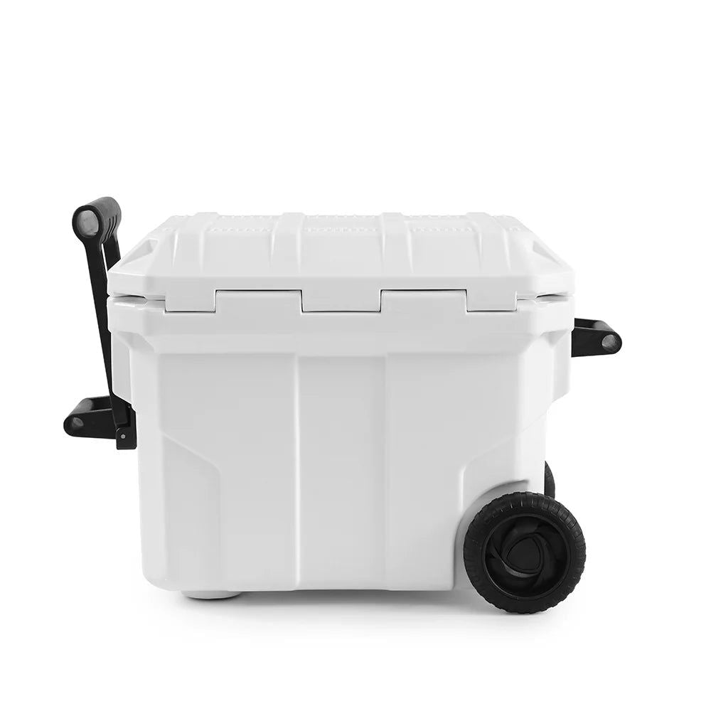 Lakewood 45 QT Hard Cooler WITH Wheels - side view
