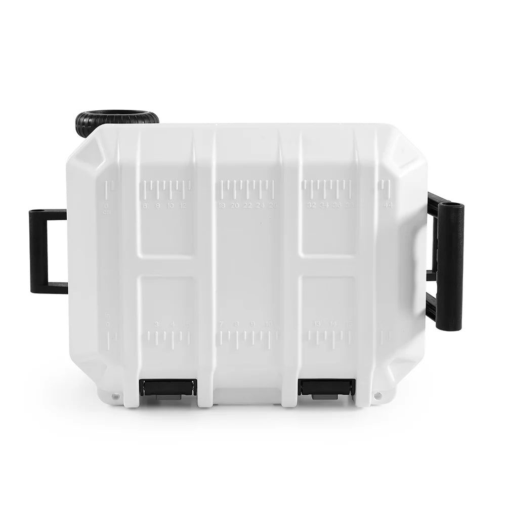 Lakewood 45 QT Hard Cooler WITH Wheels - top view