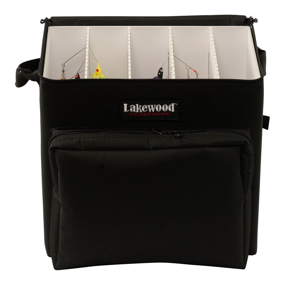 Large Spinner Bait Tackle Box - front view