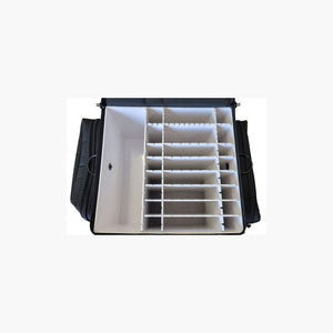 Mini Sidekick Tackle Storage Box - open interior view