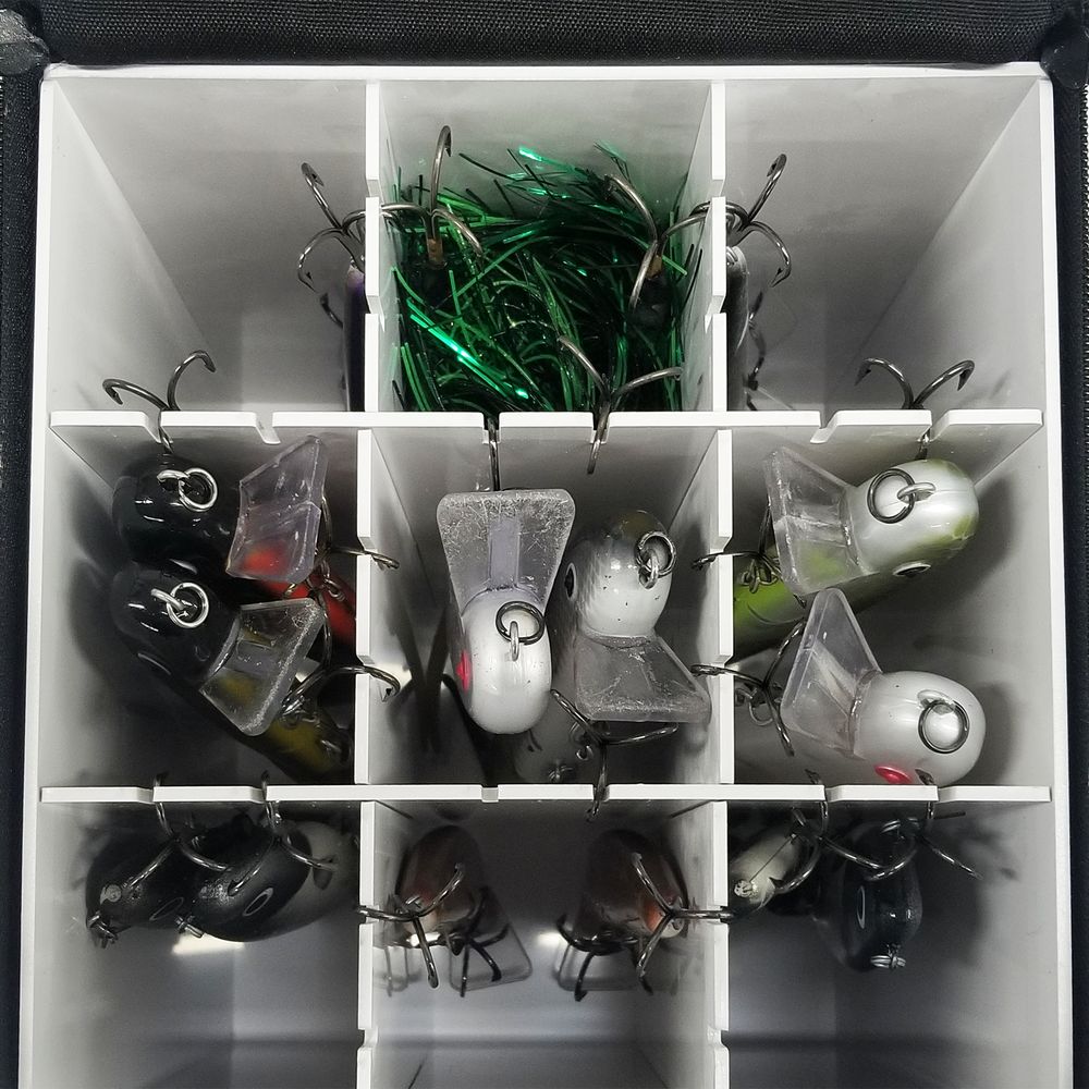 Shallow Invader Tackle Box - top view
