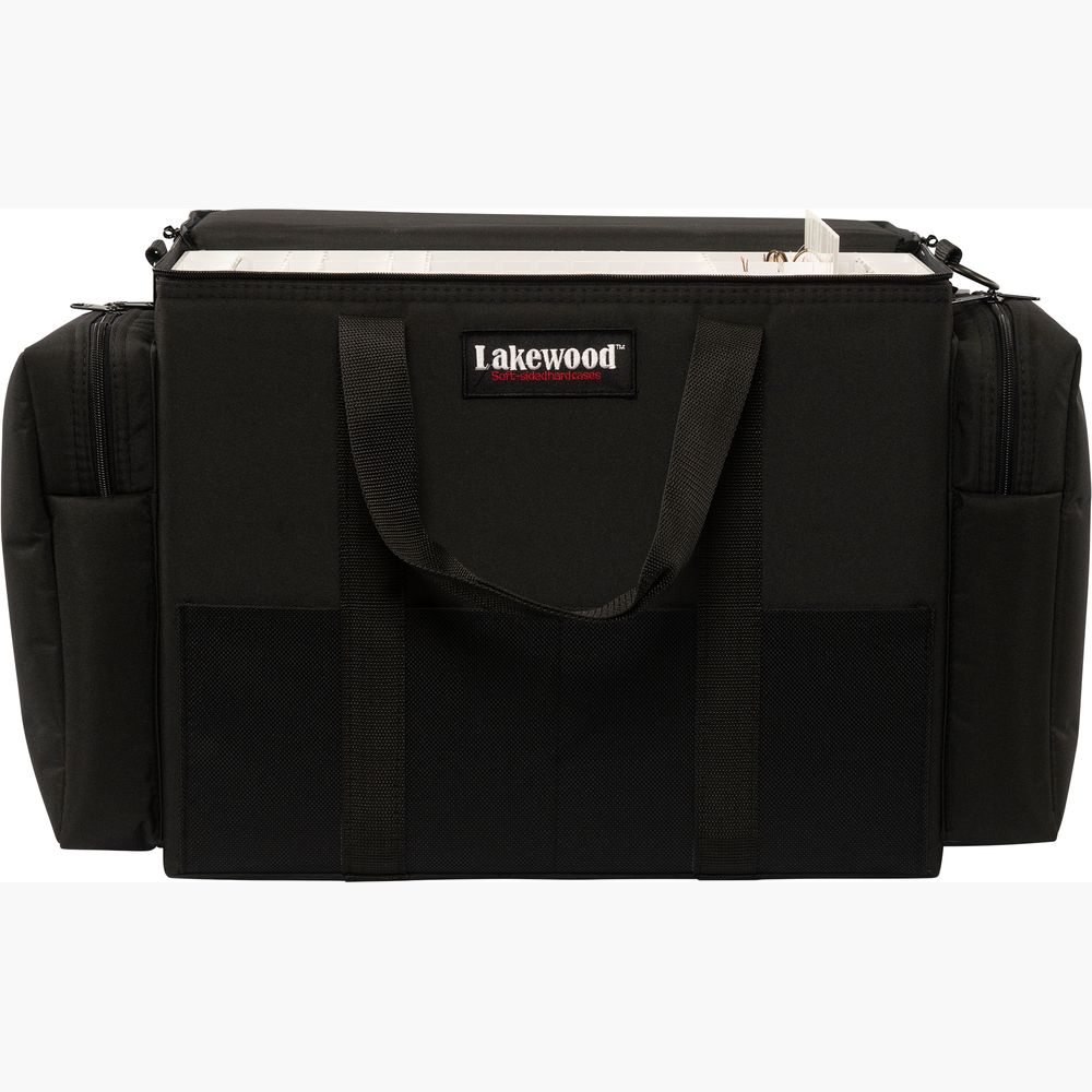 Upright Musky and Pike Tackle Box - open interior view