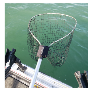 Save your boat from scratches and damages! Ultra-protection from scratching the boat gunnel Durable neoprene protects your boat and drains well Easily secures with Velco® over the yoke and pole of most nets. Built-in padding. Made in the USA by Lakewood Products Tackle Storage.