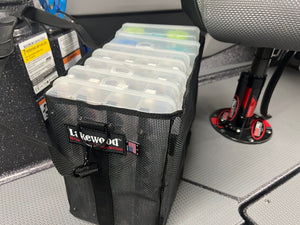 Lakewood Mesh Money Tackle Storage Bags! Holds Lure Wallets, Vaults, utility boxes, and other items from shelf to vehicle to boat compartments. Fill with clothing and/or gear as your options are endless. Mesh allows air circulation for faster drying. Perfect for salt water rinsing of items as well. Made in the USA.