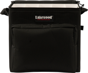 Lakewood Products Fishing Tackle Case For long arm spinner baits and bucktails up to 13”. Generous zippered side pockets. Made in the USA. Lifetime Warranty.