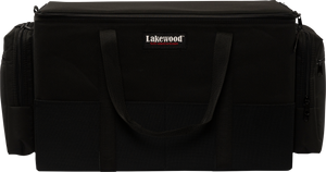 Lakewood Musky Monster Tackle Case for Musky/Pike and those larger baits. Also great for those larger swim baits! Floats when loaded! (when fully zipped) Made in the USA. Lifetime Warranty. Perfect fishing tackle storage solution!