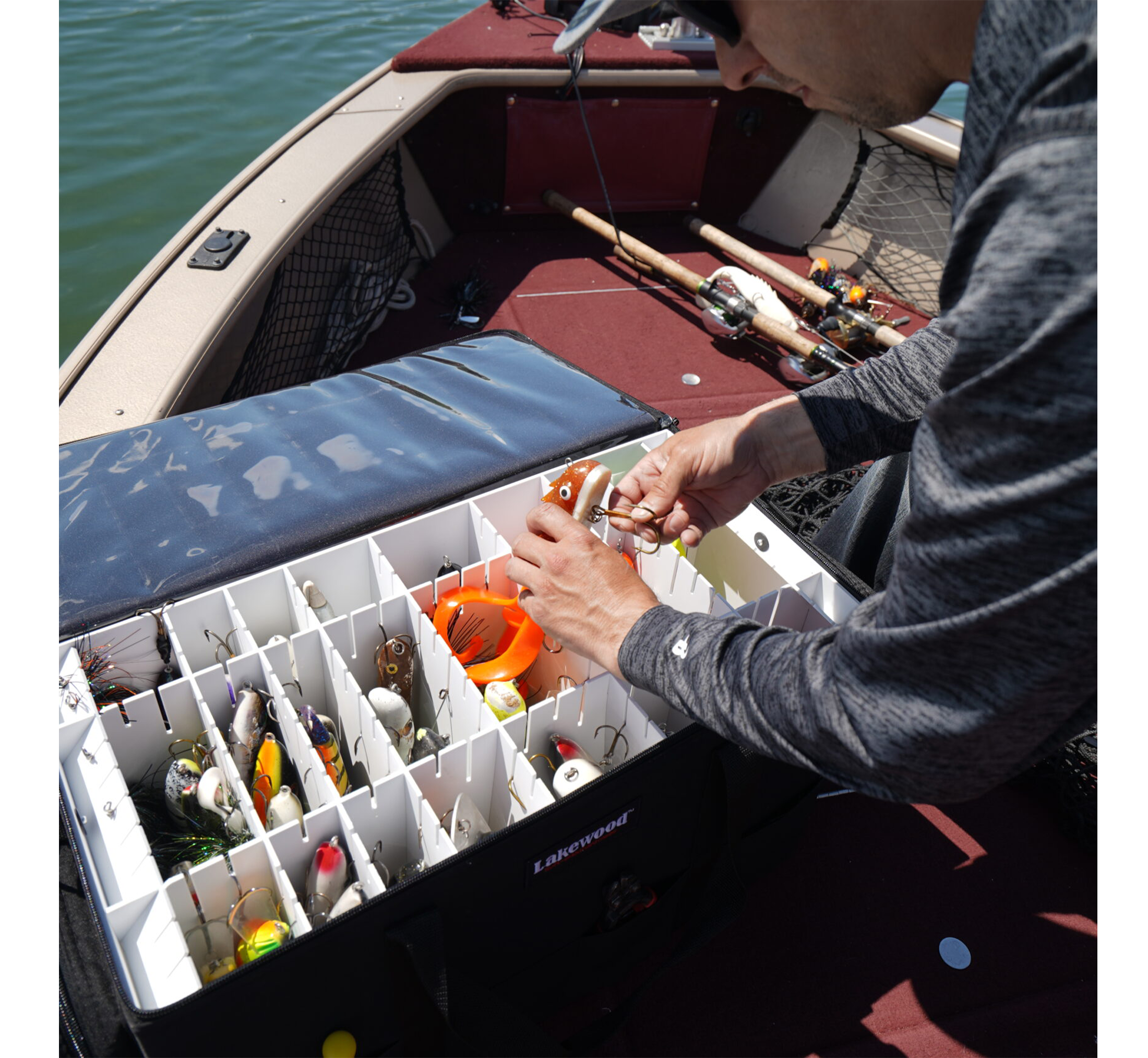 boat fishing tackle boxes Medium