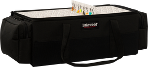 Fishing Tackle Case for Walleye/Bass Lures. Perfect storage for your crank baits! Floats when loaded! (when fully zipped) Made in the USA. Lifetime Warranty. Perfect fishing tackle storage solution!