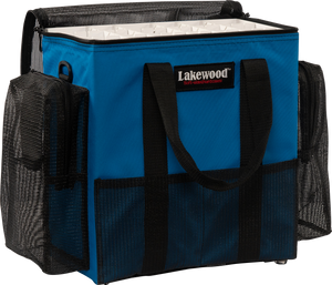 Lakewood Tackle Case for Saltwater Fishing. Mesh top and bottom allow rinsing lures with fresh water at the end of the day to keep rust at bay. Raised bottom feet allow air circulation through case. Made in the USA. Lifetime Warranty. Perfect for all your Salt Water Fishing storage needs!