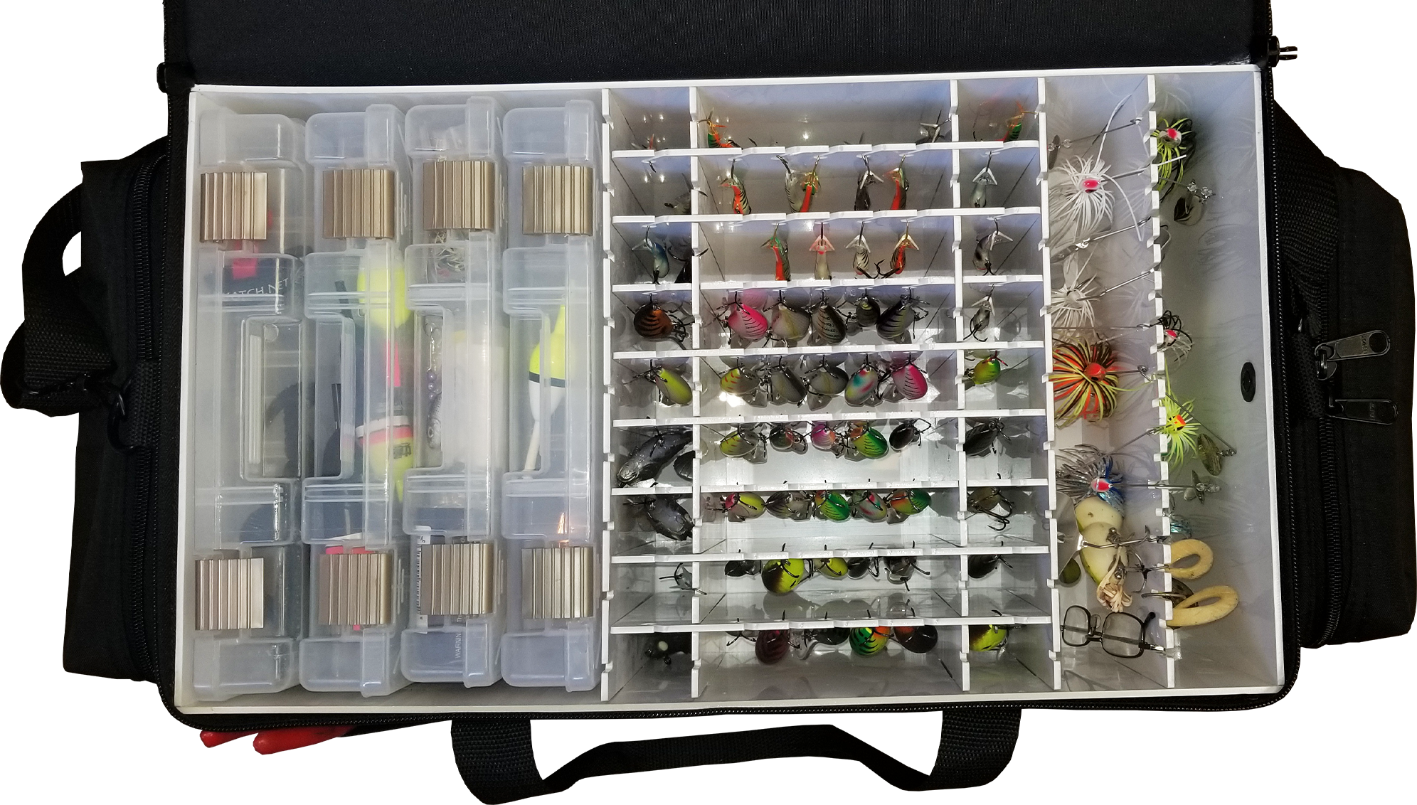 gunnel tackle box Tray Divider Fish Fighter Products Proline Tilt Yellowfin Gunnel Tilt-Out Storage Unit,