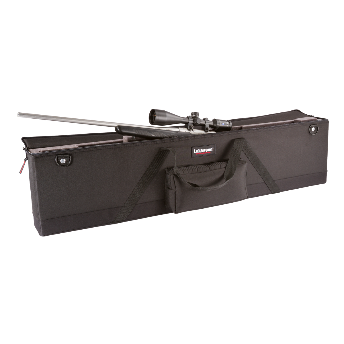 All-in-one complete gun case for your rifle or shotgun! Convenient, top ...
