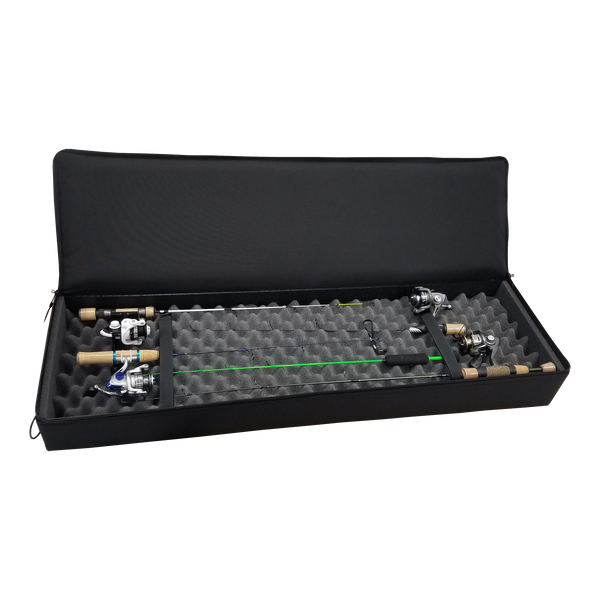 st croix ice fishing rod case MTM IFB-1-30 Box, Storage & Transport for Ice Fishing Rods, Holds up to 8 Rods, Secure Latch Design, Strong Handle, USA Made, Red : Sports & Outdoors Designed for the Ultimate Ice Angler St. Croix Traveler Rod Case