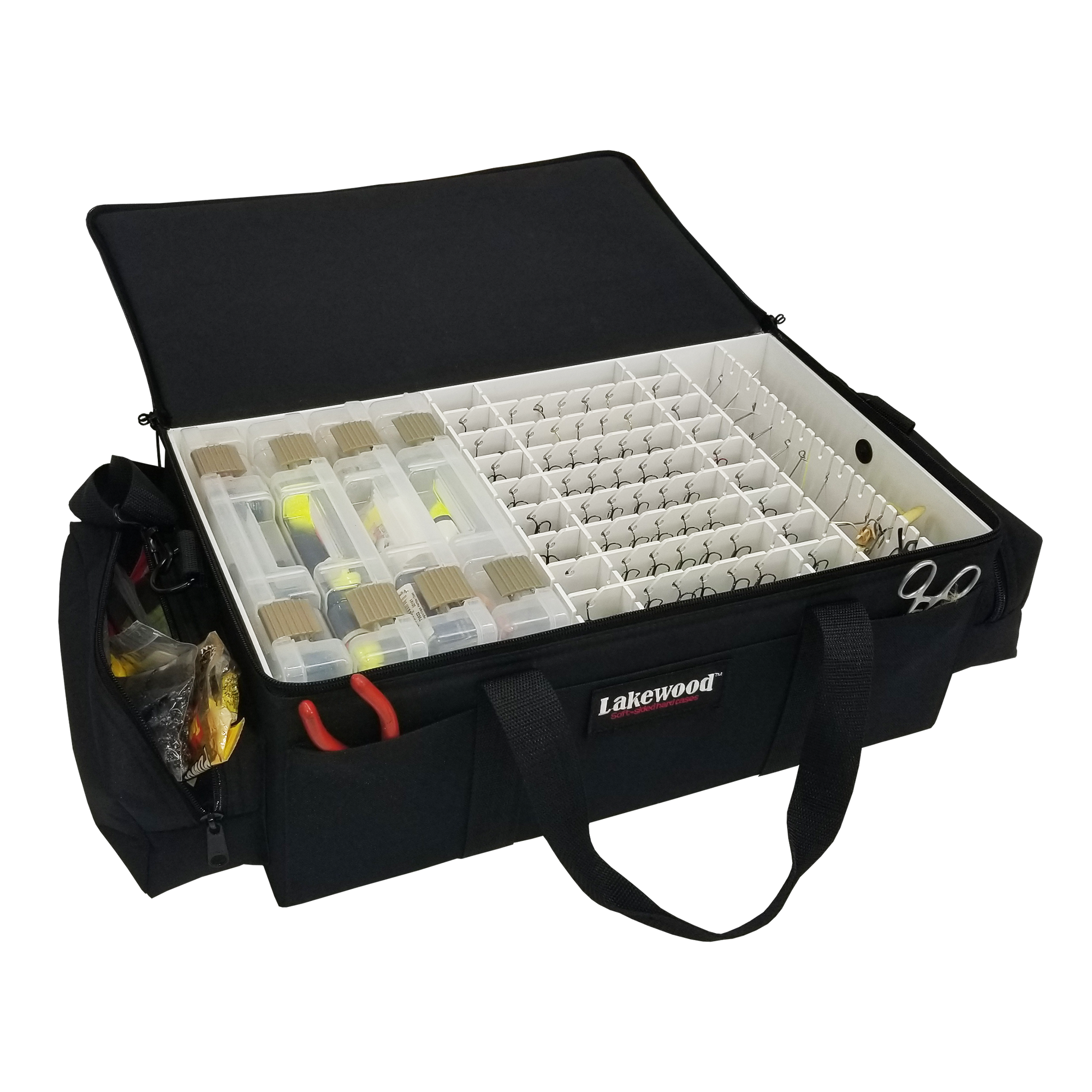 2x Boîtes de rangement / tri avec 32 compartiments 35 cm - Boîte à 2x Boîtes de rangement / tri avec 32 compartiments 35 cm - Boîte à