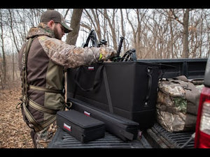 Featured is the Single 41" Bow Case COMBO showing the features of the Lakewood Products Bow Case